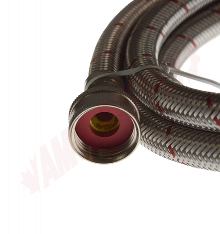 Photo 3 of PMWSS-6 : GE PMWSS-6 Partsmaster 72 Washer Hoses 2 Pack, Stainless    