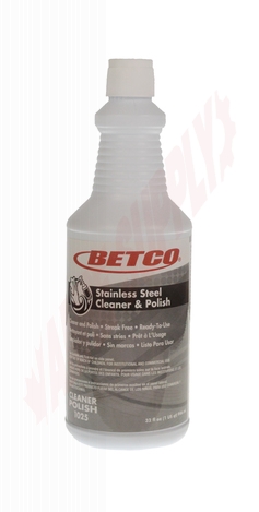 Photo 2 of 10257000 : Betco Stainless Steel Cleaner and Polish, Ready-To-Use, 32oz