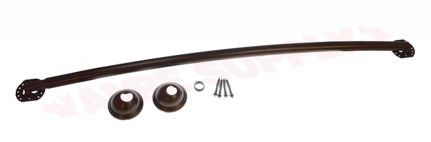 Photo 1 of CSR2160OWB : Moen Adjustable Curved Shower Rod, 54 - 72, Old World Bronze