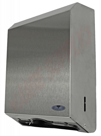 Photo 1 of 107F : Frost Towel Dispenser, Multifold and C-Fold, Stainless Steel