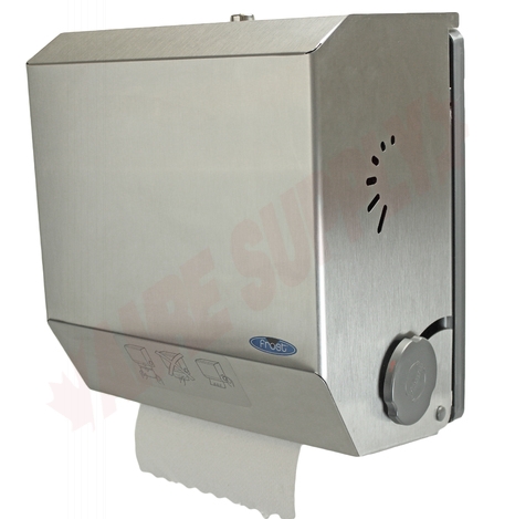 Photo 1 of 109-60S : Frost Mechanical Hands Free Towel Dispenser, Stainless Steel