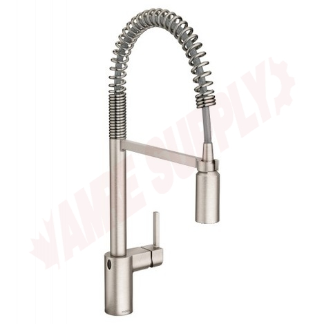 Photo 1 of 5923EWSRS : Moen Align MotionSense Wave Pulldown Kitchen Faucet, Stainless Steel