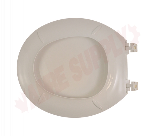 Photo 4 of PFTSE1000WH : ProFlo Toilet Seat, Round, Closed Front, White, with Cover