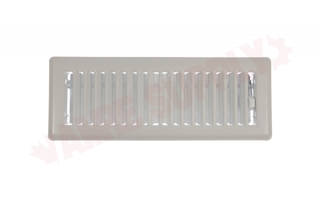 Photo 3 of RG0222 : Imperial Louvered Floor Register, 3 x 10, White