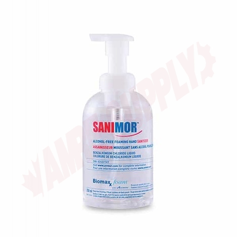 Photo 1 of 159023A : Avmor Sanimor Alcohol Free Foaming Hand Sanitizer, 250ml