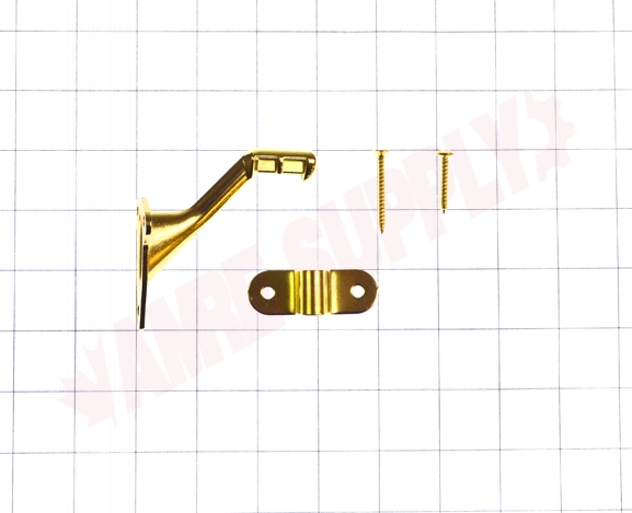 Photo 10 of 25-P6350B : Taymor Handrail Bracket, 3, Polished Brass
