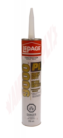 Photo 1 of 01597-1 : LePage PL9000 Heavy Duty Construction Adhesive, 295mL