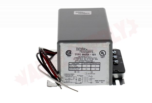 Photo 1 of 8A05A-201 : Emerson White-Rodgers 8A05A-201 Relay/Transformer, 120VAC, Enclosed, SPDT