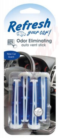 Photo 1 of E301433700 : Refresh Your Car Single Scent Vent Sticks, New Car, 4/Pack