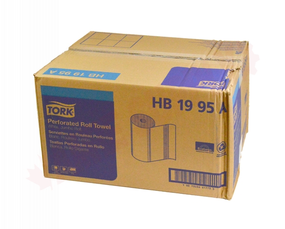Photo 3 of HB1995 : Tork Universal Perforated Towel Roll, 2 Ply, 210 Sheets/Roll, 12 Rolls/Case