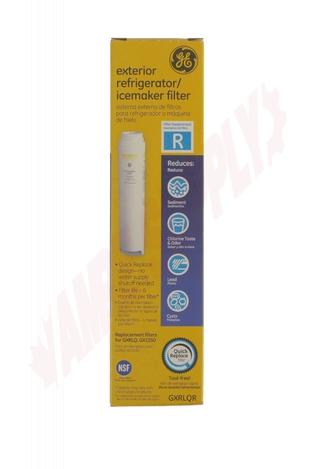Photo 1 of WG03F07108 : GE WG03F07108 In-Line Refrigerator Ice & Water Filter, GXRLQR    
