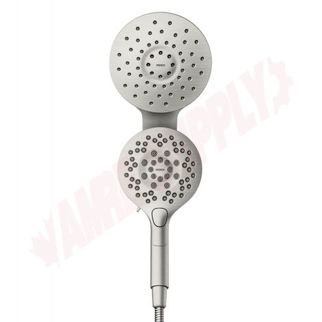 Photo 2 of IN208C2SRN : Moen INLY Aromatherapy Magnetix Combination Showerhead, Brushed Nickel