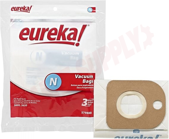 Photo 1 of 61125 : Eureka Vacuum Bags, SL Style, 3/Pack
