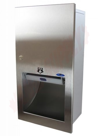 Photo 1 of 135-70A : Frost Recessed Hands Free Paper Towel Dispenser, Stainless Steel