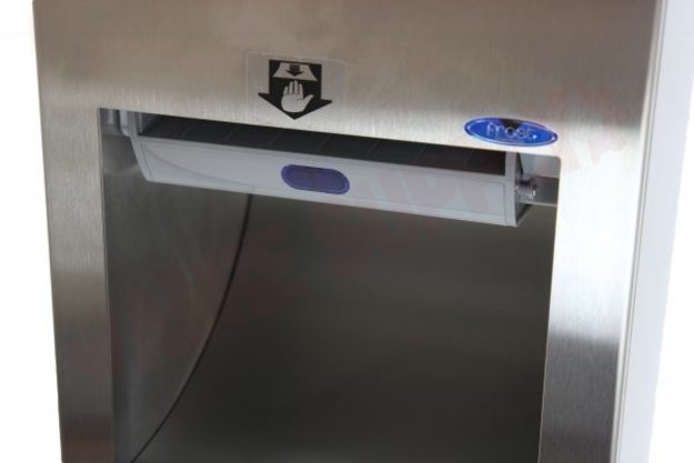 Photo 3 of 135-70B : Frost Semi-Recessed Hands Free Paper Towel Dispenser, Stainless Steel