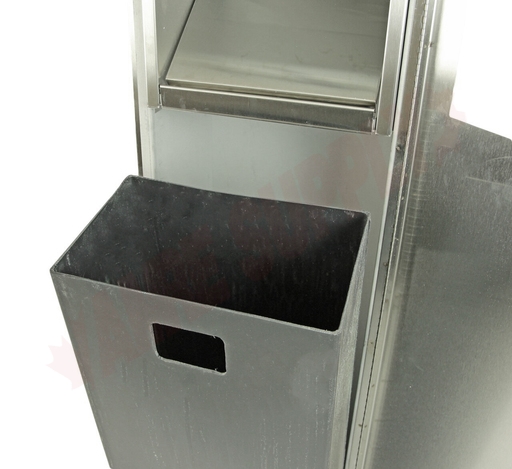 Photo 5 of 400-70A : Frost Recessed Combination Hands Free Towel Roll Dispenser & Disposal, Stainless Steel