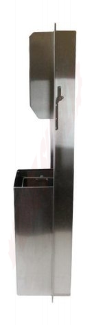Photo 5 of 427-70A : Frost Recessed Hands Free Combination Paper Towel Dispenser/Disposal Receptacle, Stainless Steel