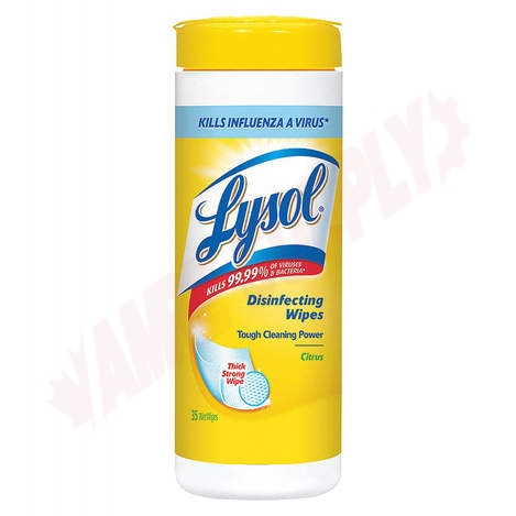 Photo 1 of 75552 : Lysol Disinfecting Wipes, Citrus, 35/Canister