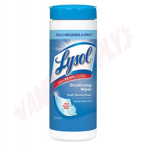 Photo 1 of 75553 : Lysol Disinfecting Wipes, Spring Waterfall, 35/Canister