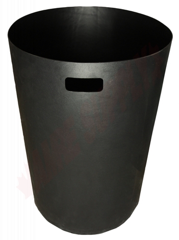 Photo 4 of 2020-BLACK : Frost Stingray Waste Receptacle, 42 gal., Black