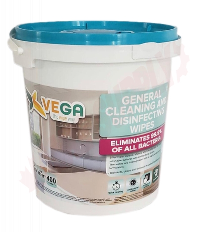 Photo 2 of VEGA400 : Vega Disinfecting Wipes, 400/Tub