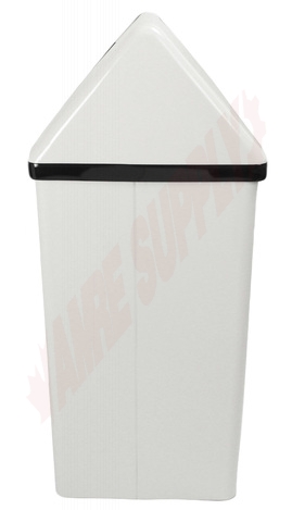Photo 3 of 301-NL : Frost Medium Waste Receptacle, No Liner, 21 gal., White