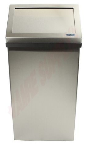 Photo 2 of 303-3NL : Frost Wall Mounted Waste Receptacle, No Liner, 13 gal., Stainless Steel