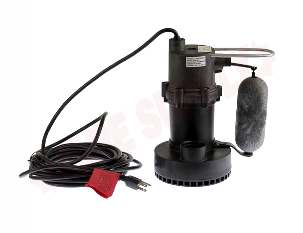 Photo 2 of 505703 : Little Giant 5.5-ASP Submersible Sump Pump, 1/4HP 40GPM 115V W/25' Cord