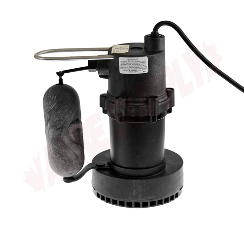 Photo 6 of 505703 : Little Giant 5.5-ASP Submersible Sump Pump, 1/4HP 40GPM 115V W/25' Cord