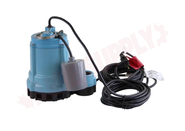Photo 1 of 509801 : Little Giant 9EC-CIA-RF 509209 Submersible Effluent Pump, 4/10HP 80GPM 115V W/20' Cord