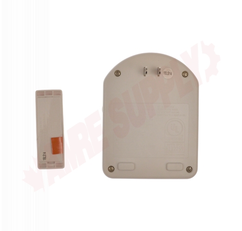 Photo 5 of SL-6144-A : Heath Zenith Wireless Plug-in Flashing Strobe Door Chime Kit, 1 Button, White