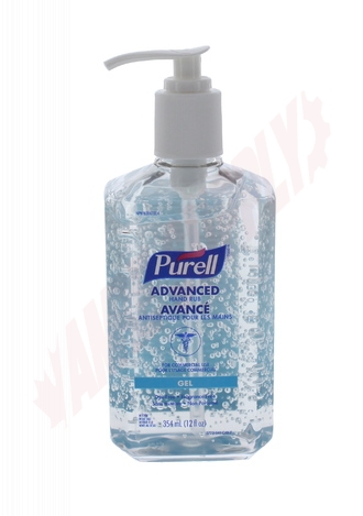 Photo 1 of 9659-12 : Purell Hand Sanitizer, 70% Alcohol, 354mL Pump Bottle