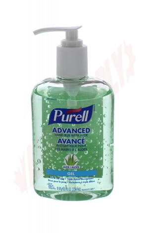 Photo 1 of 9674-12 : Purell Advanced Hand Sanitizer Aloe, 70% Alcohol, 236mL