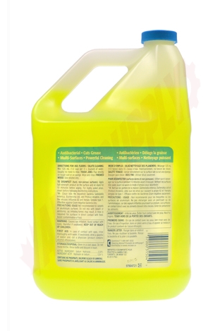 Photo 2 of PG31504 : Mr. Clean Multi-surface Disinfectant Liquid, Summer Citrus, 3.8L