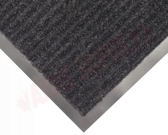 Photo 3 of TWR200310 : Edgewood Twin Rib 3' x 10' Charcoal Wiper/Scraper Floor Mat
