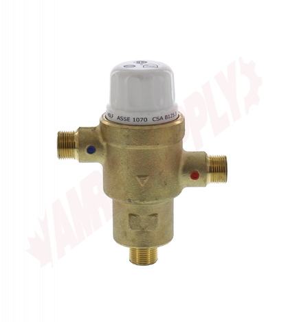 Photo 2 of 24524 : Cash Acme Thermostatic Mixing Valve 3/8 Compression  Lead  Free HG145 24524