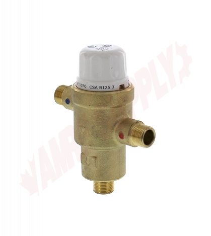 Photo 9 of 24524 : Cash Acme Thermostatic Mixing Valve 3/8 Compression  Lead  Free HG145 24524