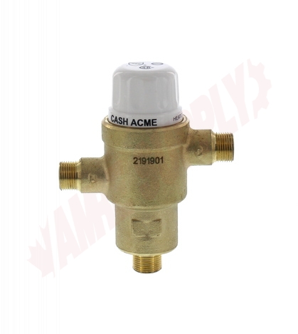 Photo 6 of 24524 : Cash Acme Thermostatic Mixing Valve 3/8 Compression  Lead  Free HG145 24524