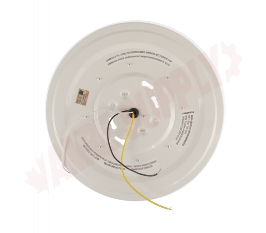 Photo 3 of 66711 : Standard Lighting 11 Flush Mount, White, Frosted Polycarbonate Round, 15W LED Included, 3000K