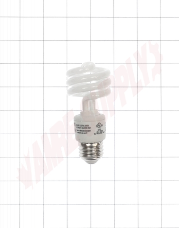 Photo 5 of CF13/50K/4PK : 13W Spiral Compact Fluorescent Lamps, 5000K, 4/Pack