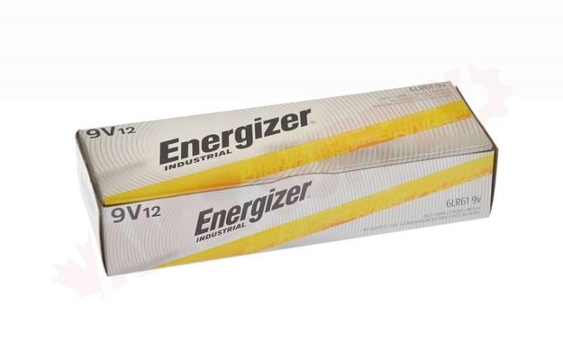 Photo 3 of EN22 : Energizer Industrial Alkaline 9V Batteries, 12/Pack