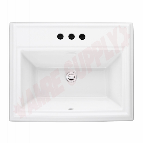 Photo 1 of 1203004.020 : American Standard Town Square Drop-In Bathroom Sink, 4 Centers, White