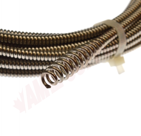 Photo 2 of 48-53-2671 : Milwaukee RUST GUARD Plated Drain Cleaning Cable, Bulb, 1/4 x 35'
