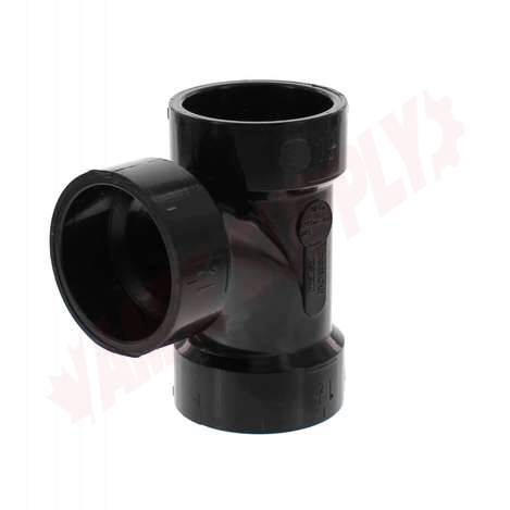 Photo 4 of ABSTY1E : Canplas 1-1/4 Hub Fit ABS Sanitary Tee