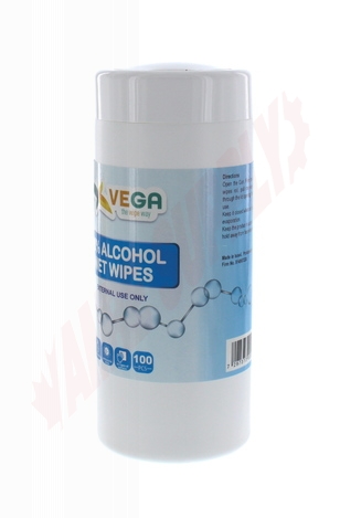 Photo 2 of VEGA100 : VEGA Disinfecting Wipes, 70% Alcohol, 100/Tub