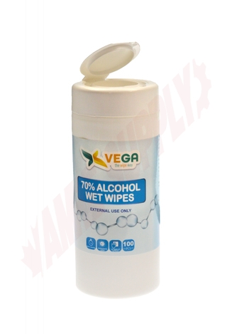Photo 9 of VEGA100 : VEGA Disinfecting Wipes, 70% Alcohol, 100/Tub