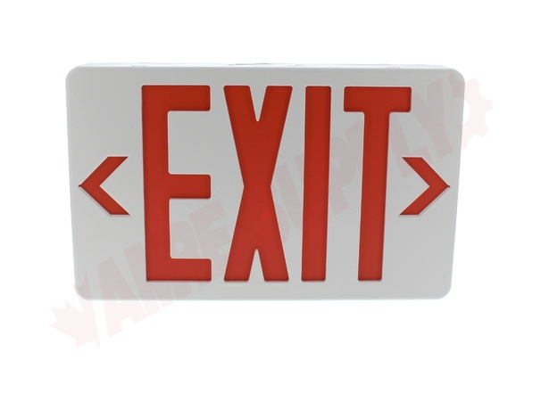 Photo 1 of SLEXPCOWH : Stanpro Exit Sign, Commercial, Thermoplastic, AC/DC