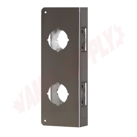 Photo 1 of 258-S-CW : Don-Jo Combination Lockset Door Wrap, 4-1/4 x 12, Silver