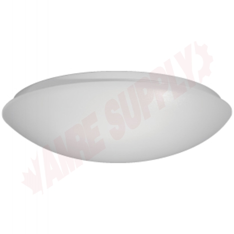 Photo 1 of 68048 : Standard Lighting 14 Flush Mount, White, Frosted, Acrylic Round, 25W LED Included, 3000K