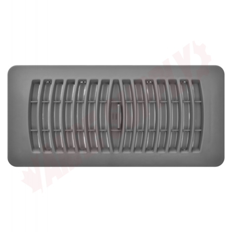 Photo 1 of RG1429 : Imperial Louvered Floor Register, 4 x 10, Grey